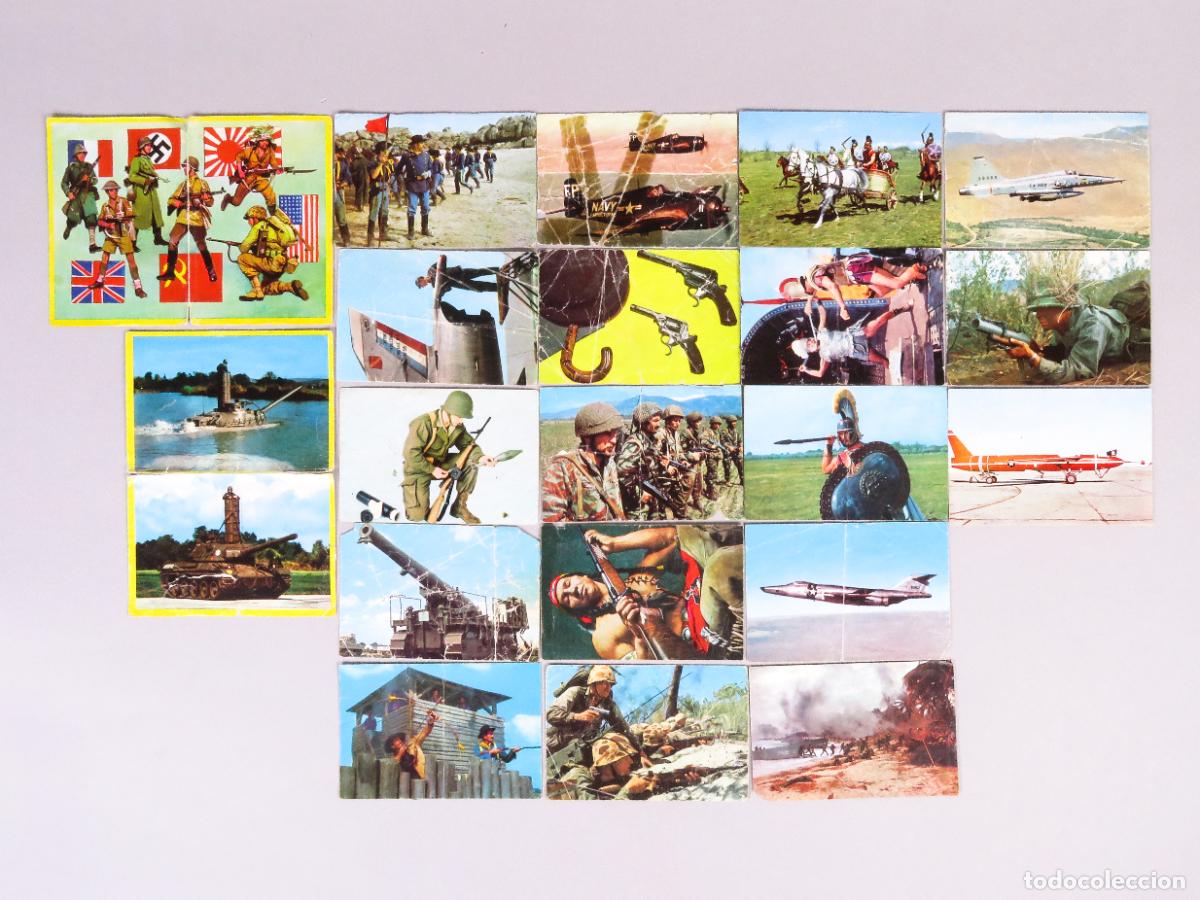 Coleccionismo Cromos antiguos: 20 cromos Historia de las Armas Ed Este 1971 ver n&uacute;meros descripci&oacute;n