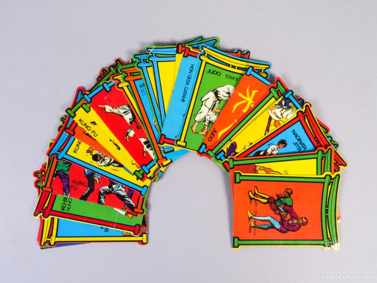 Coleccionismo Cromos antiguos: 27 cromos Las Artes Marciales Dunkin Edigraf 1974 ver n&uacute;meros descripci&oacute;n