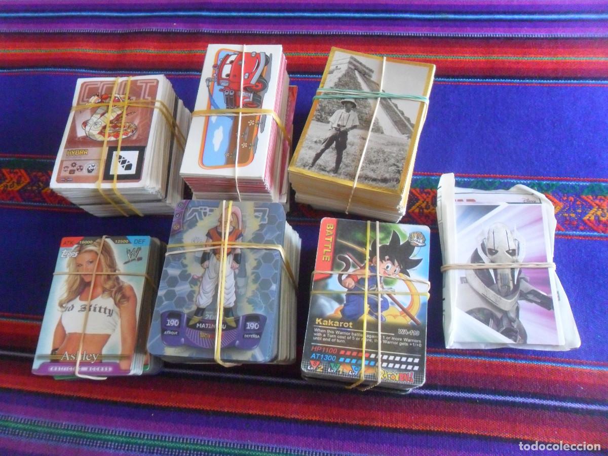 Colecionismo Cromos antigos: 1440 CROMO DRAGON BALL Z BATTLE LAMINCARDS BOLA DE DAN STAR WARS EMOJI SHINCHAN WW INSIDERS ROBOTS