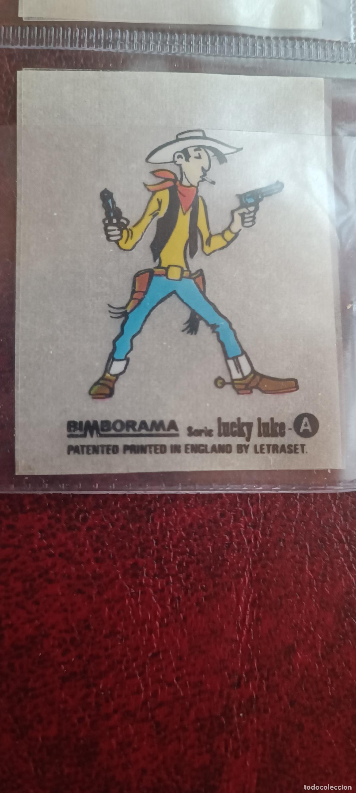 Colecionismo Cromos antigos: CROMO BIMBORAMA - LUCKY LUKE - SERIE A