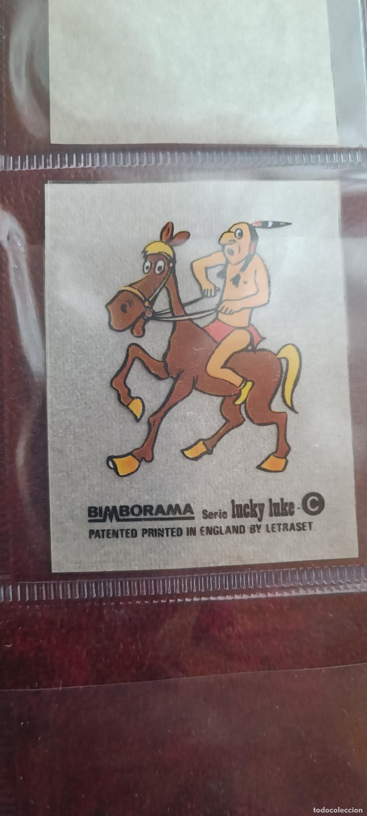 Coleccionismo Cromos antiguos: CROMO BIMBORAMA - LUCKY LUKE - SERIE C