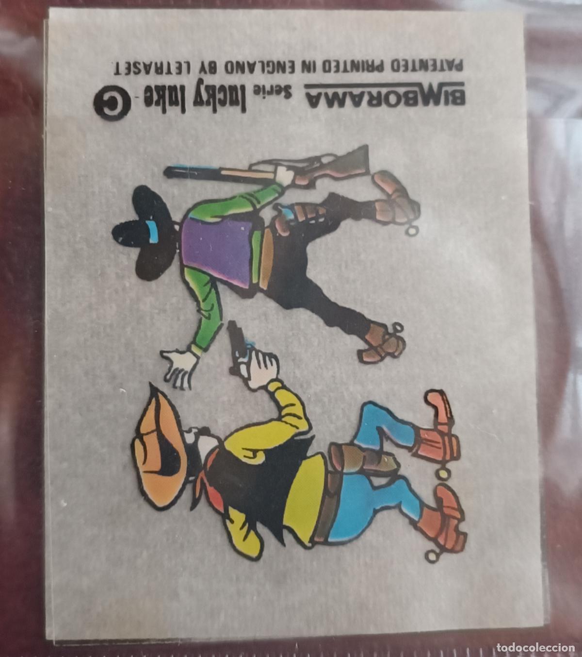 Colecionismo Cromos antigos: CROMO BIMBORAMA - LUCKY LUKE - SERIE C