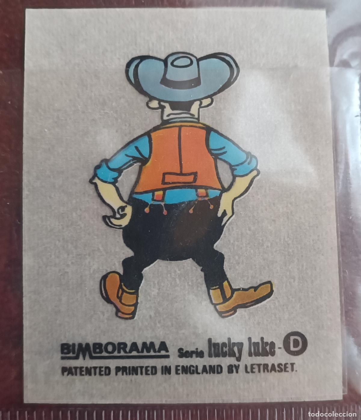 Colecionismo Cromos antigos: CROMO BIMBORAMA - LUCKY LUKE - SERIE D