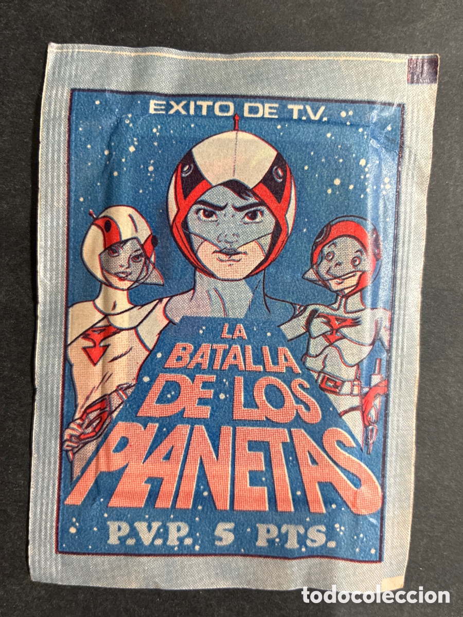 Coleccionismo Cromos antiguos: SOBRE CROMOS SIN ABRIR ALBUM SERIE T.V LA BATALLA DE LOS PLANETAS EDITORIAL FHER