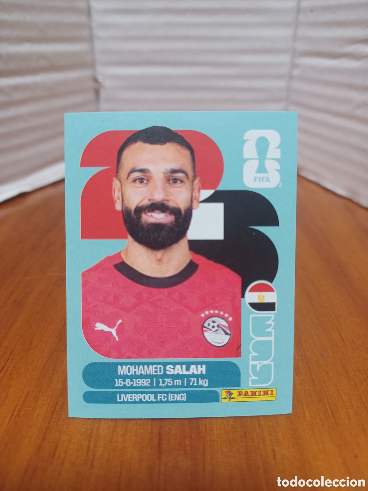 Coleccionismo Cromos antiguos: Cromo fifa world cup mundial 2026 Salah Egipto 17