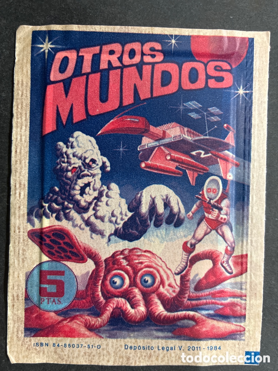 Coleccionismo Cromos antiguos: SOBRE CROMOS SIN ABRIR ALBUM CROMOS OTROS MUNDOS EDITORIAL MAGA