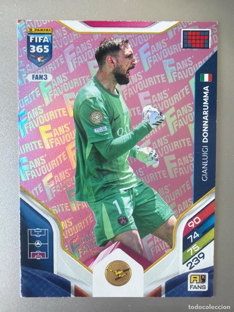 Coleccionismo Cromos antiguos: Cromo FIFA 365 fan3 rosa Donnarumma