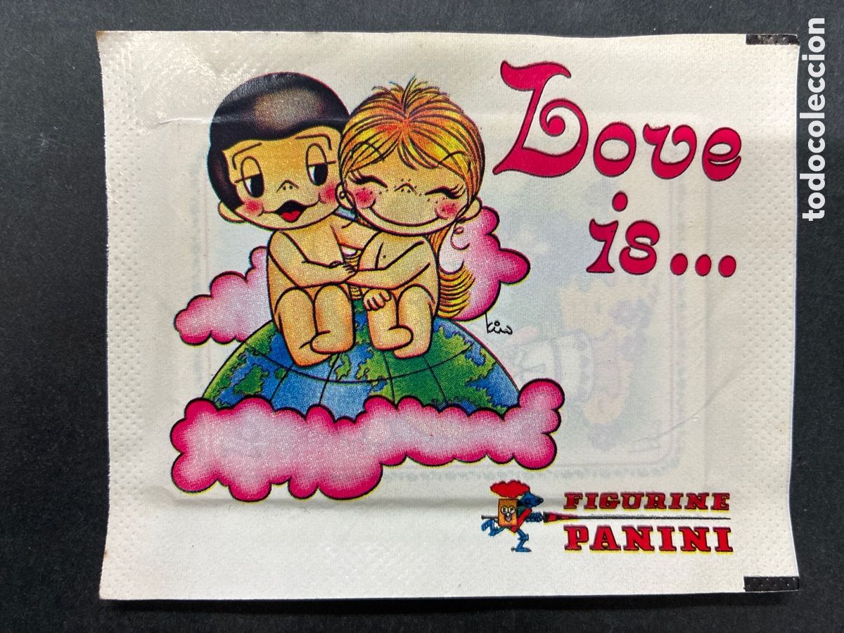 Coleccionismo Cromos antiguos: SOBRE CROMOS SIN ABRIR ALBUM CROMOS LOVE IS ... EDITORIAL PANINI