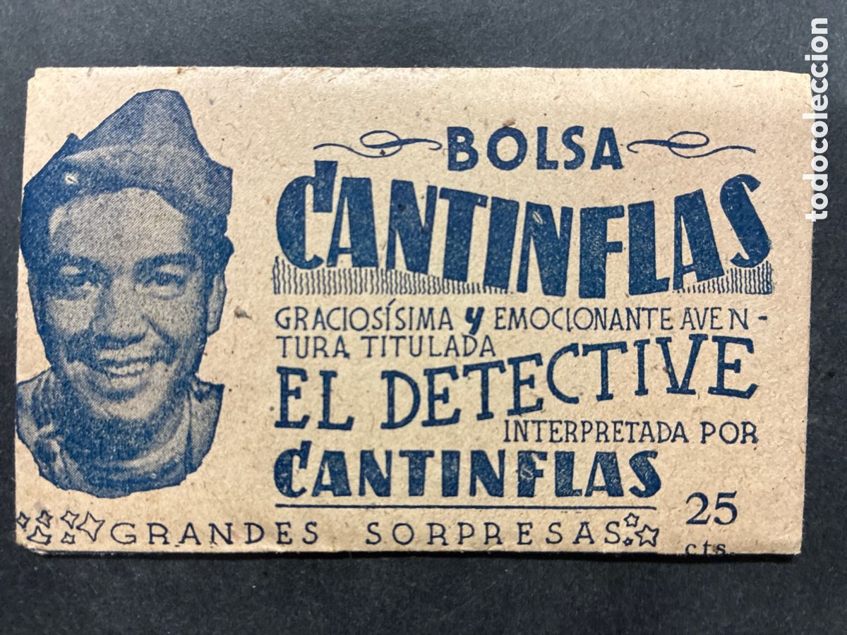 Coleccionismo Cromos antiguos: SOBRE CROMOS SIN ABRIR ALBUM CANTINFLAS EL DETECTIVE