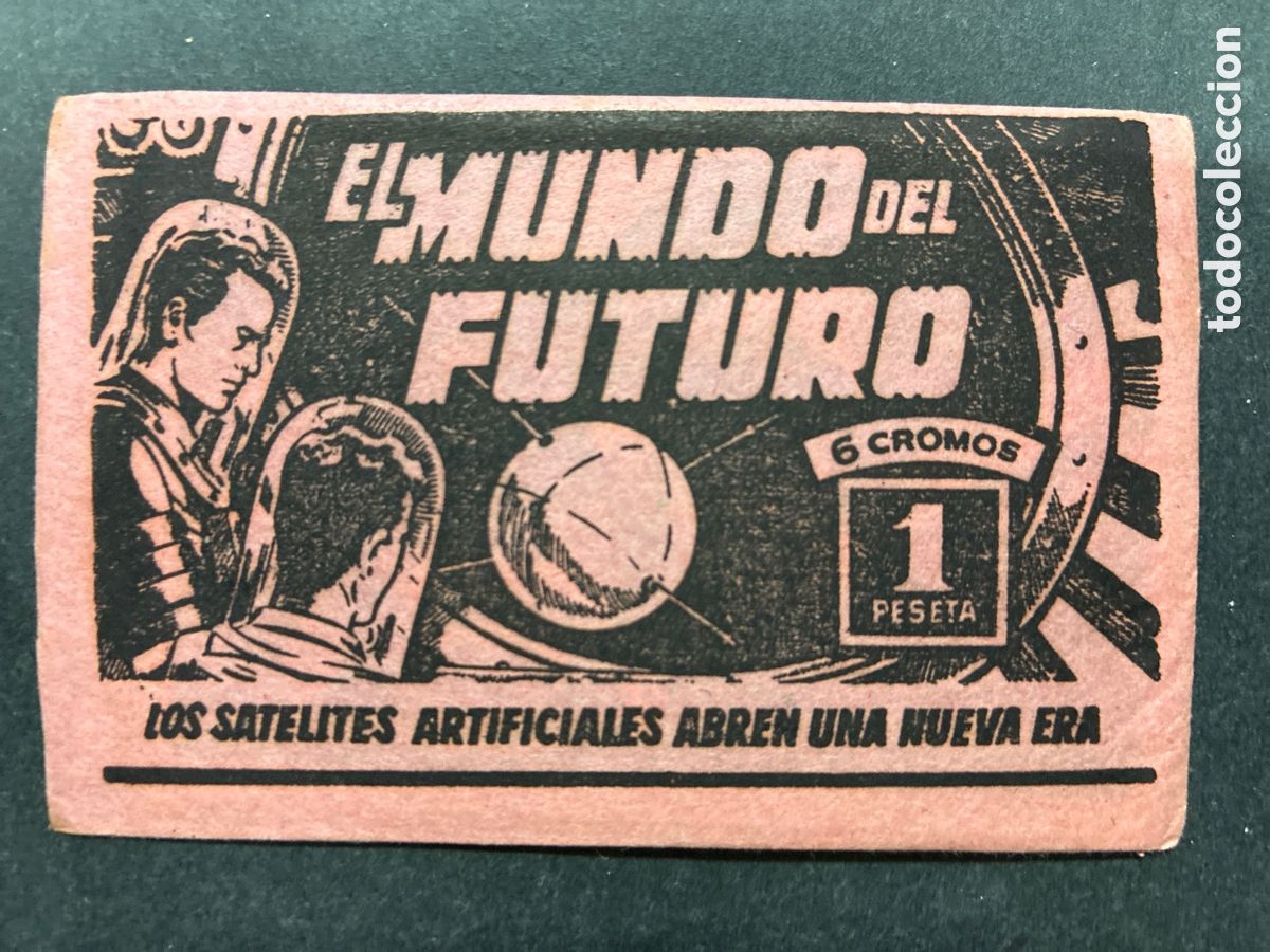Coleccionismo Cromos antiguos: SOBRE CROMOS SIN ABRIR ALBUM EL MUNDO DEL FUTURO