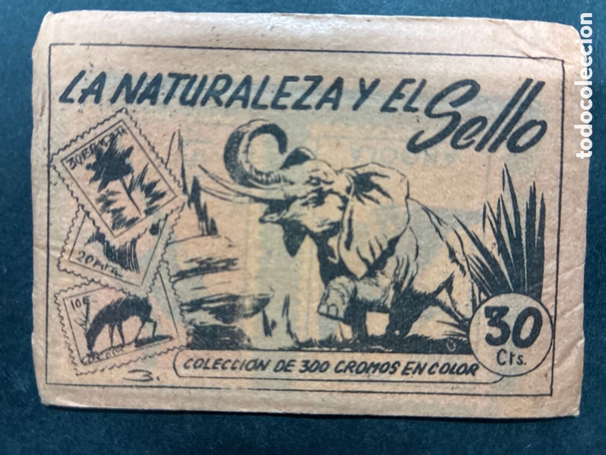 Coleccionismo Cromos antiguos: SOBRE CROMOS SIN ABRIR ALBUM LA NATURALEZA Y EL SELLO EDITORIAL RUIZ ROMERO