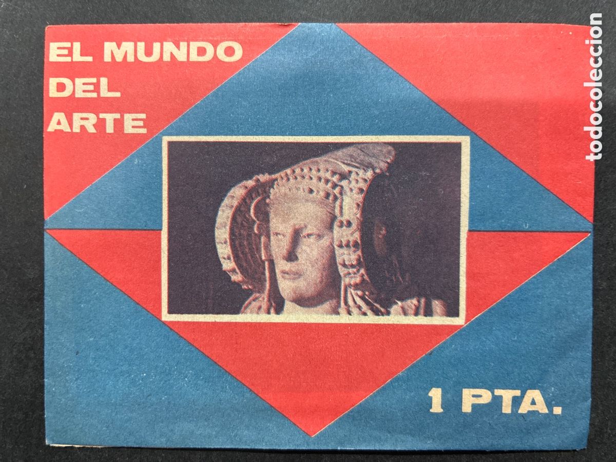 Coleccionismo Cromos antiguos: SOBRE CROMOS SIN ABRIR ALBUM SERIE EL MUNDO DEL ARTE