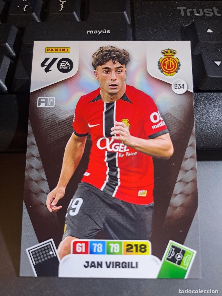 Coleccionismo Cromos antiguos: ADRENALYN XL JAN VIRGILI 234 MALLORCA CROMO LIGA 2025 2026 25 26 PANINI