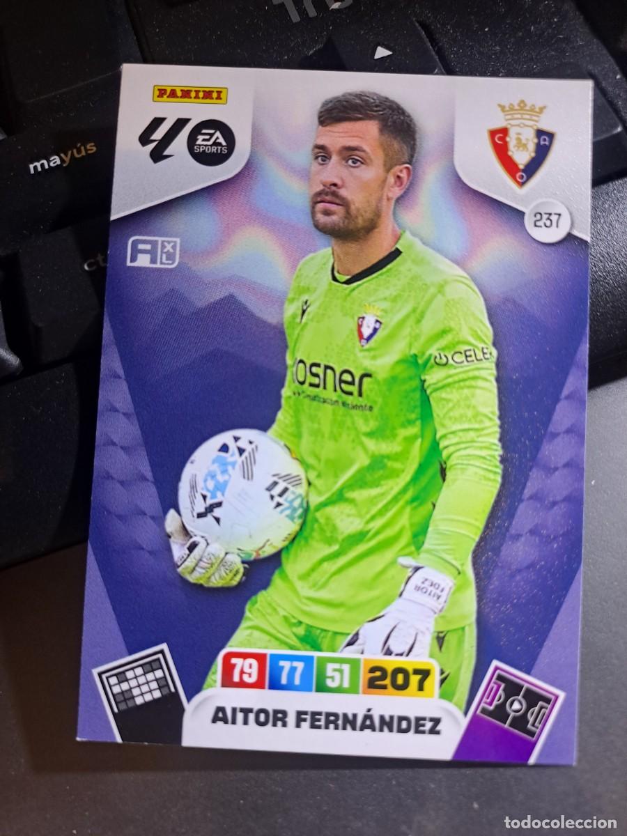 Coleccionismo Cromos antiguos: ADRENALYN XL AITOR FERNANDEZ 237 OSASUNA CROMO LIGA 2025 2026 25 26 PANINI