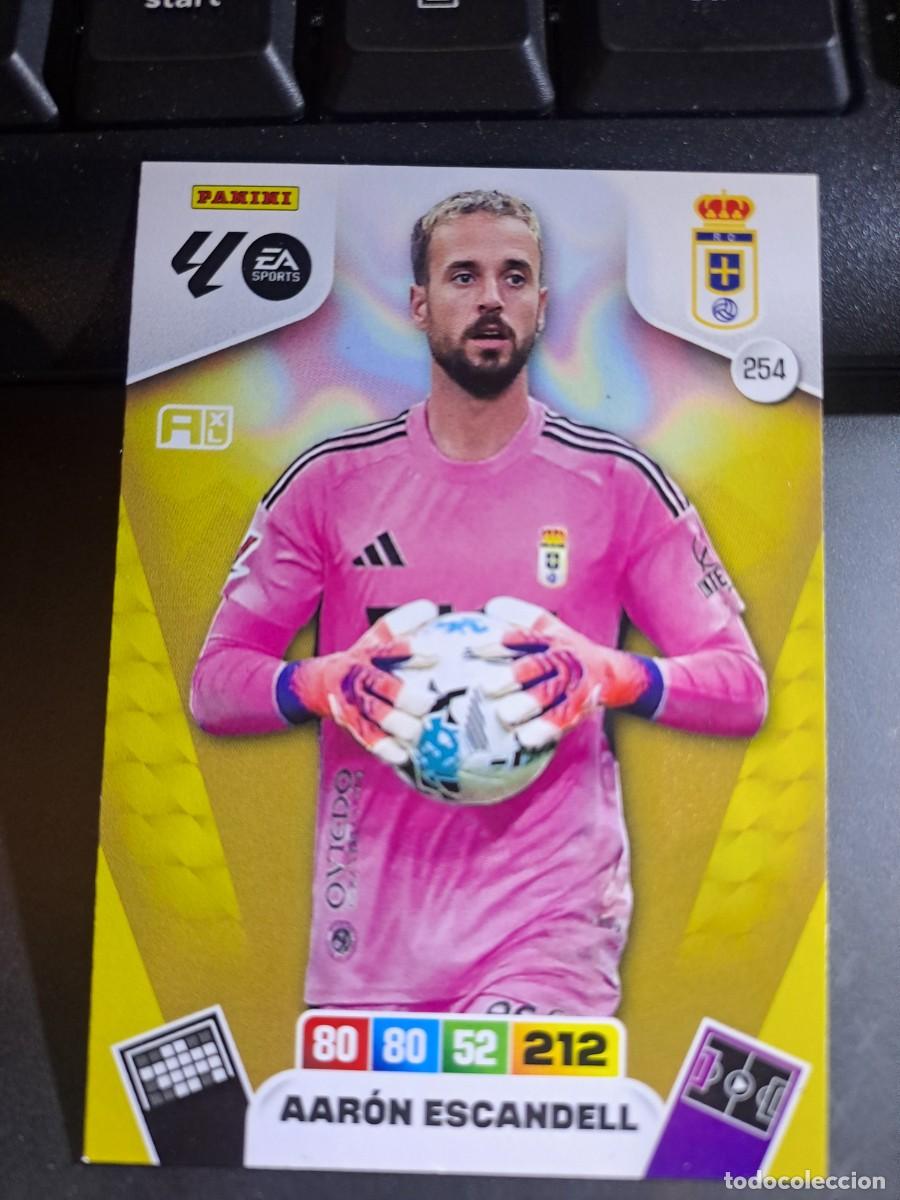 Coleccionismo Cromos antiguos: ADRENALYN XL AARON ESCANDELL 254 OVIEDO CROMO LIGA 2025 2026 25 26 PANINI