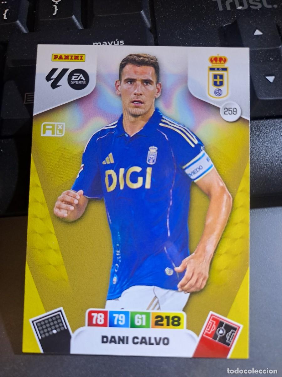 Coleccionismo Cromos antiguos: ADRENALYN XL DANI CALVO 259 OVIEDO CROMO LIGA 2025 2026 25 26 PANINI