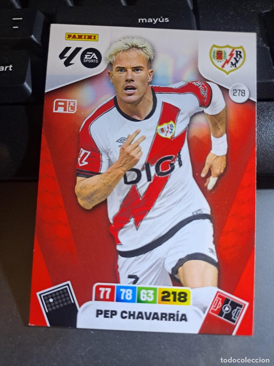 Collezionismo Figurine antiche: ADRENALYN XL PEP CHAVARRIA 278 RAYO VALLECANO CROMO LIGA 2025 2026 25 26 PANINI