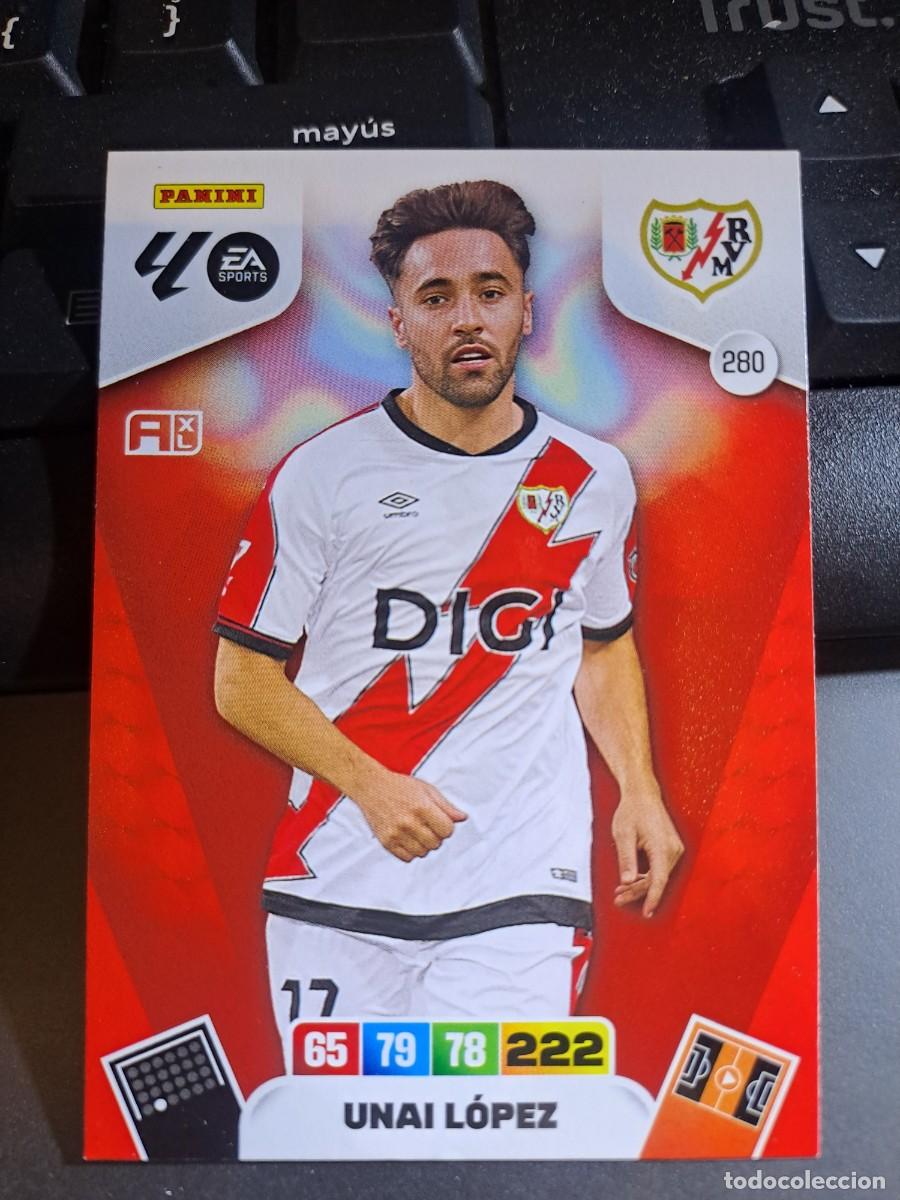Collezionismo Figurine antiche: ADRENALYN XL UNAI LOPEZ 280 RAYO VALLECANO CROMO LIGA 2025 2026 25 26 PANINI