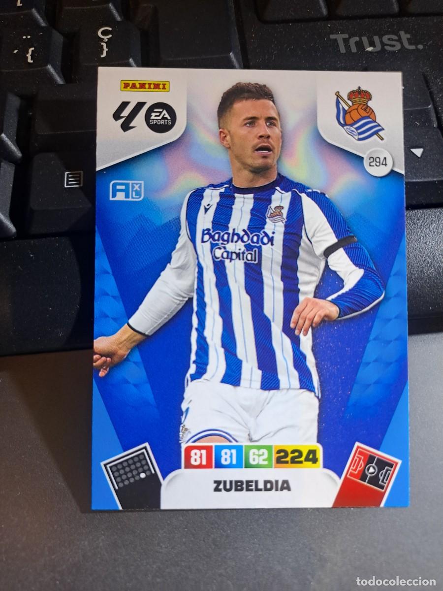 Coleccionismo Cromos antiguos: ADRENALYN XL ZUBELDIA 294 REAL SOCIEDAD CROMO LIGA 2025 2026 25 26 PANINI