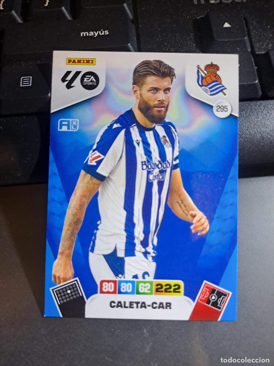 Coleccionismo Cromos antiguos: ADRENALYN XL CALETA-CAR 295 REAL SOCIEDAD CROMO LIGA 2025 2026 25 26 PANINI