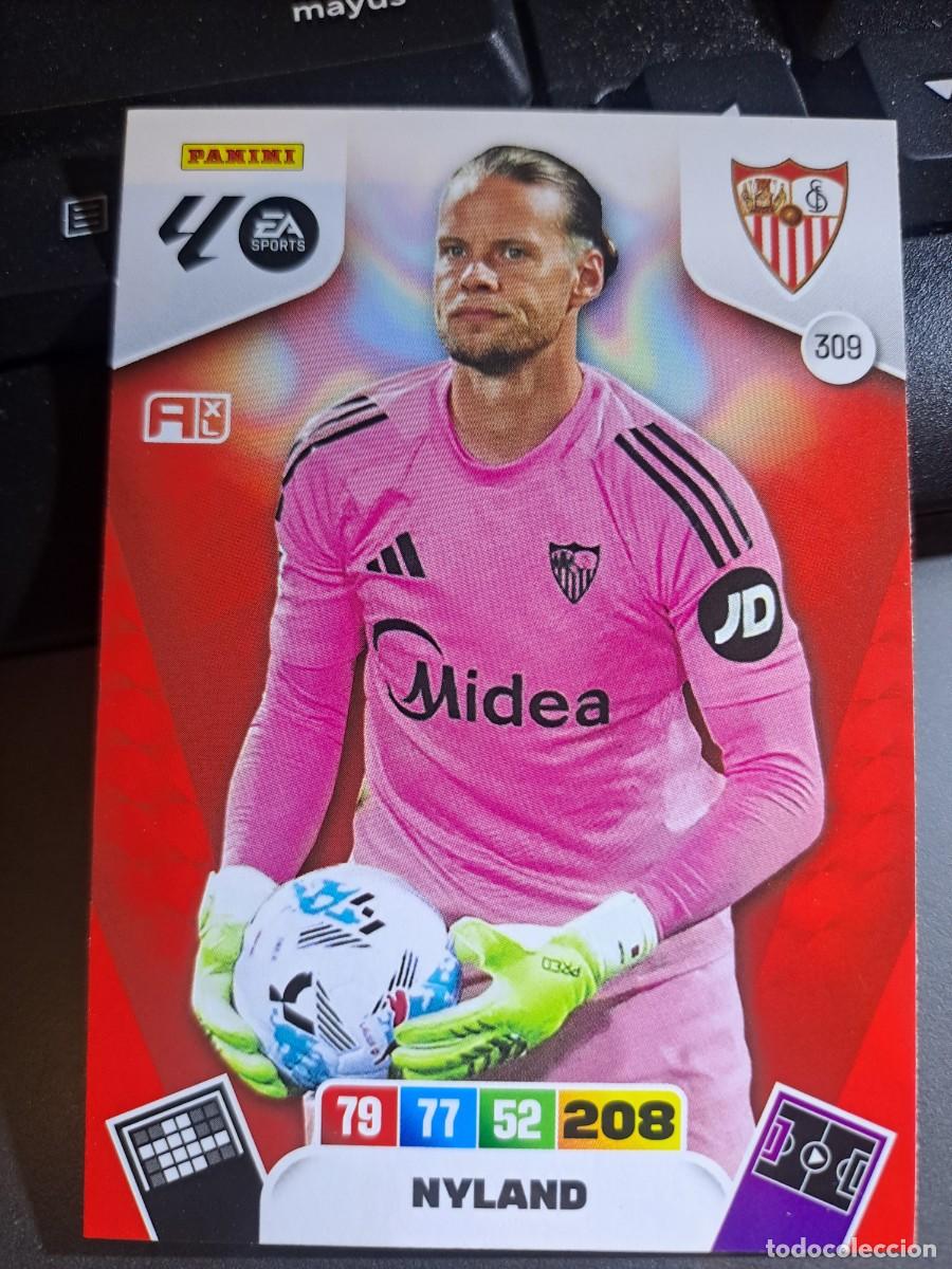 Coleccionismo Cromos antiguos: ADRENALYN XL NYLAND 309 SEVILLA CROMO LIGA 2025 2026 25 26 PANINI
