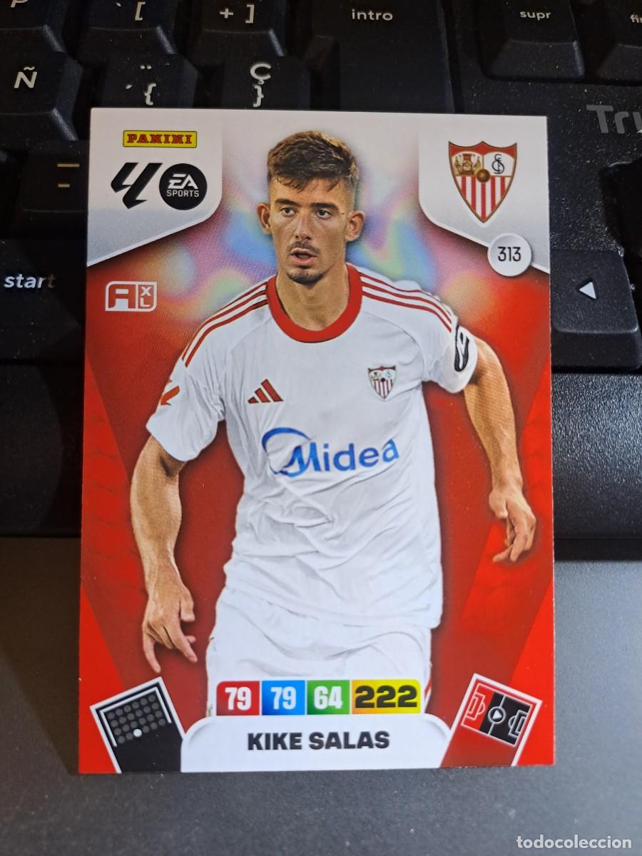 Coleccionismo Cromos antiguos: ADRENALYN XL KIKE SALAS 313 SEVILLA CROMO LIGA 2025 2026 25 26 PANINI
