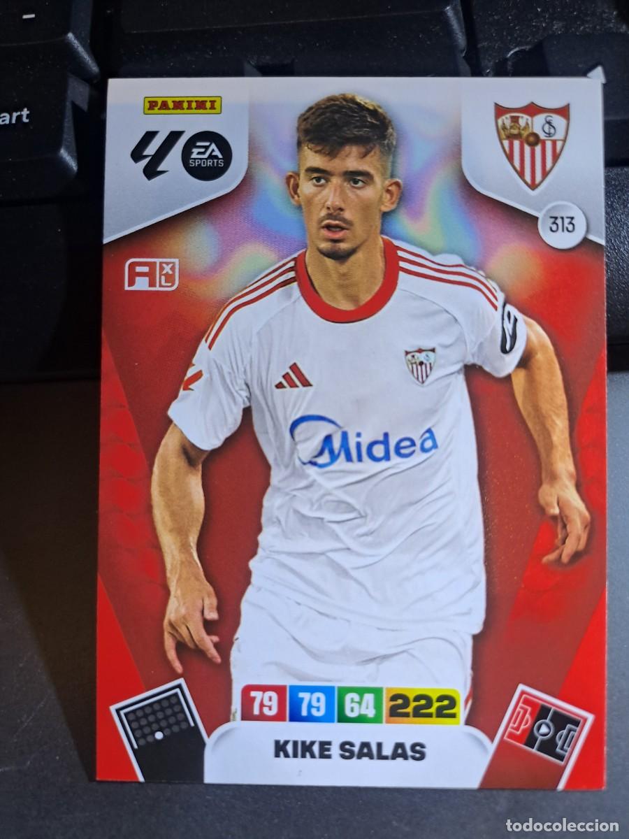 Coleccionismo Cromos antiguos: ADRENALYN XL KIKE SALAS 313 SEVILLA CROMO LIGA 2025 2026 25 26 PANINI