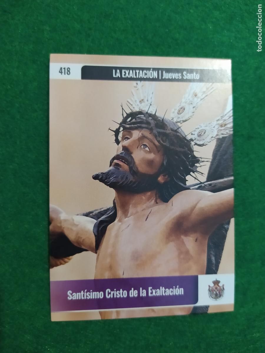 Coleccionismo Cromos antiguos: Holy cards Sevilla semana santa 2026 N&ordm; 418 LA EXALTACION