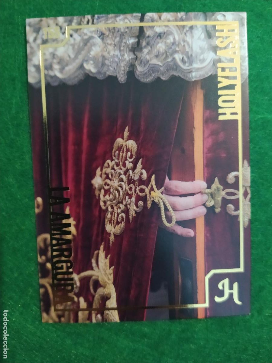Coleccionismo Cromos antiguos: Holy cards Sevilla semana santa 2026 HOLYFLASH N&ordm; 155 LA AMARGURA