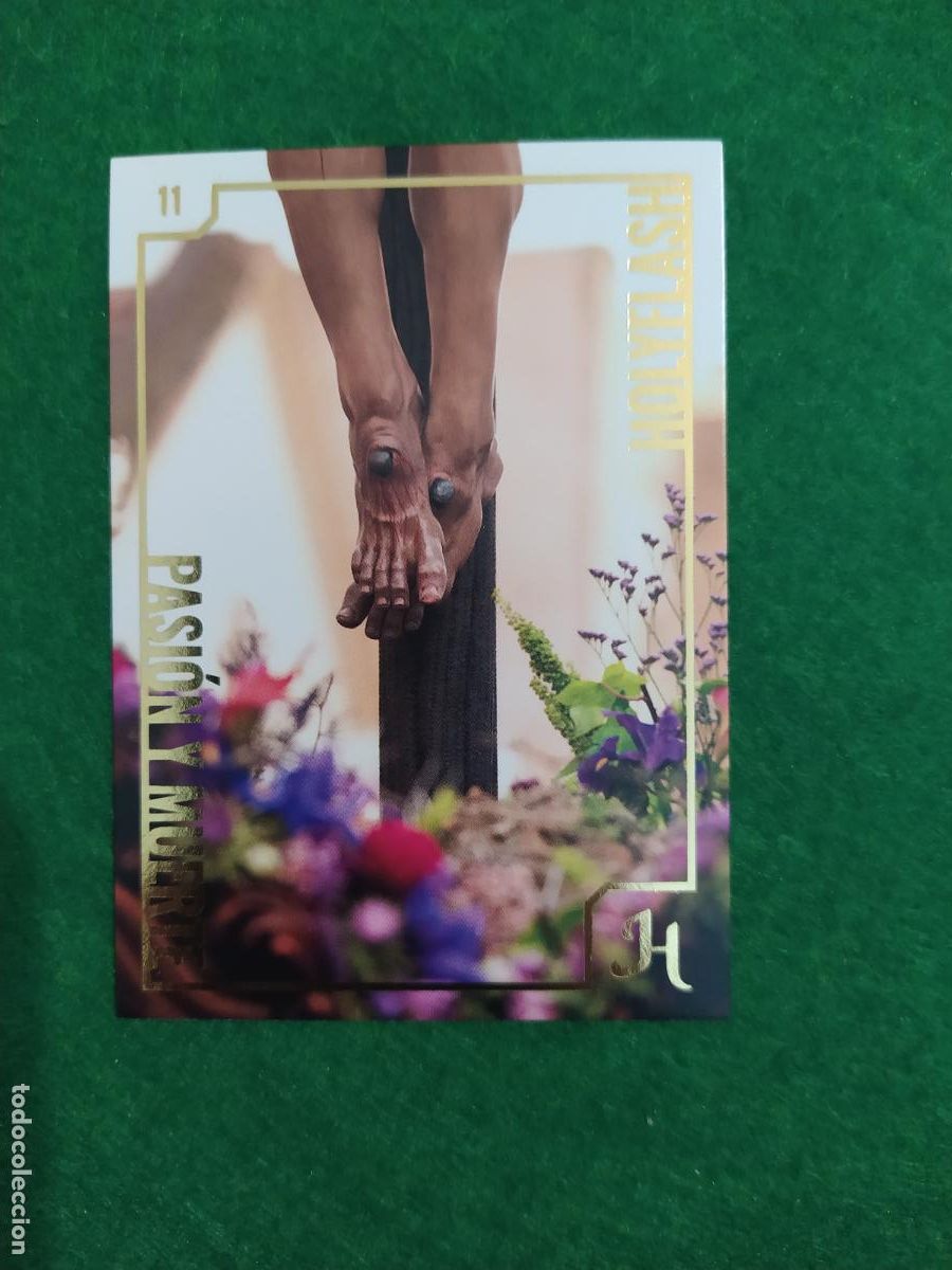 Coleccionismo Cromos antiguos: Holy cards Sevilla semana santa 2026 HOLYFLASH N&ordm; 11 PASION Y MUERTE