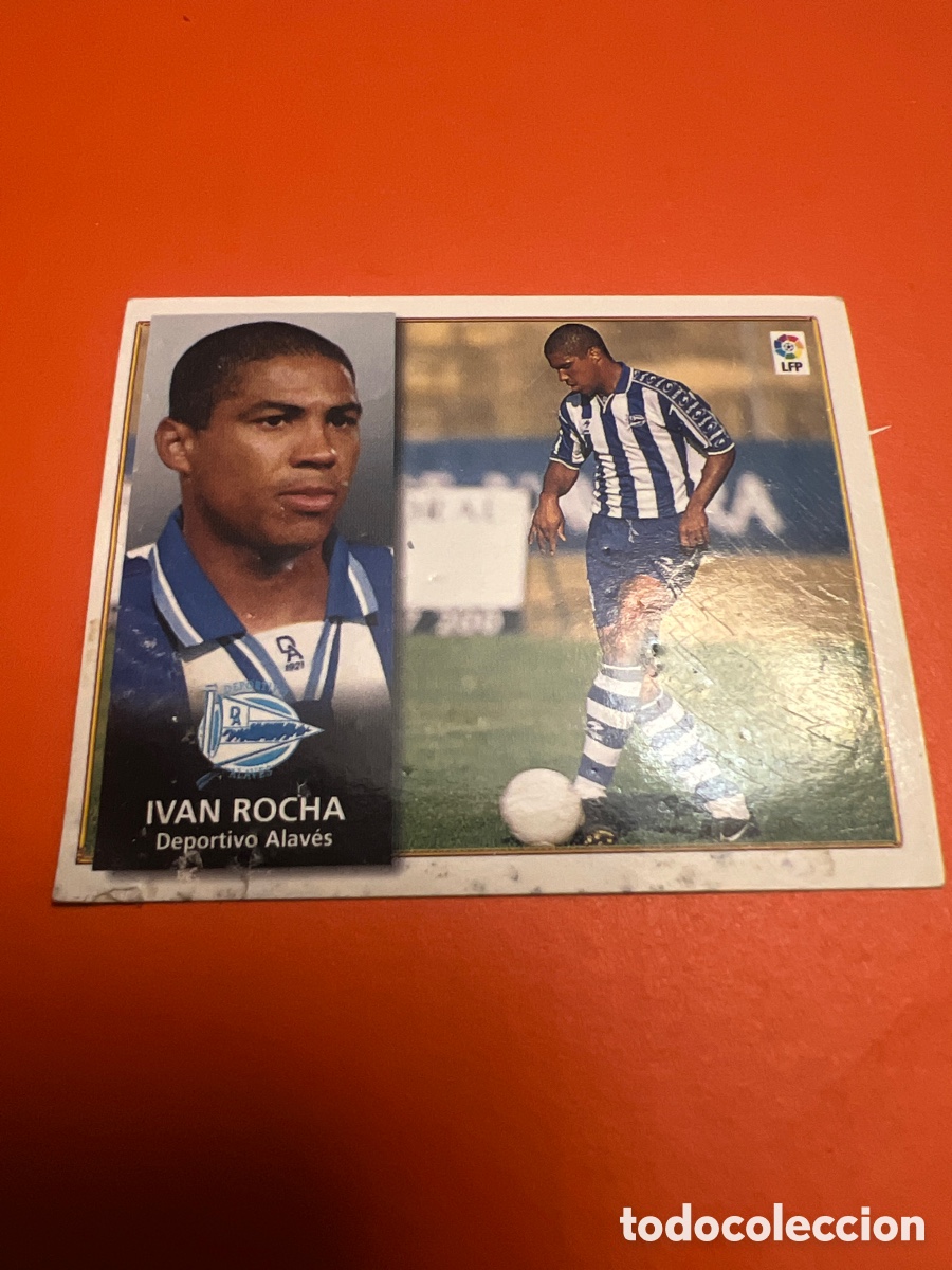 Coleccionismo Cromos antiguos: 98-99 este versi&oacute;n dif&iacute;cil Iv&aacute;n Rocha