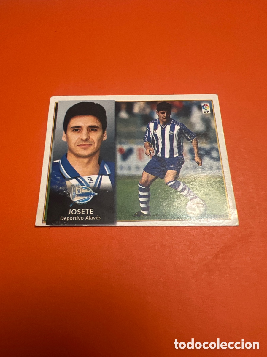 Coleccionismo cromos antiguos: 98-99 este coloca josete - Foto 1