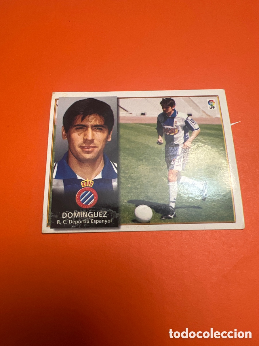 Coleccionismo cromos antiguos: 98-99 este coloca Dom&iacute;nguez - Foto 1
