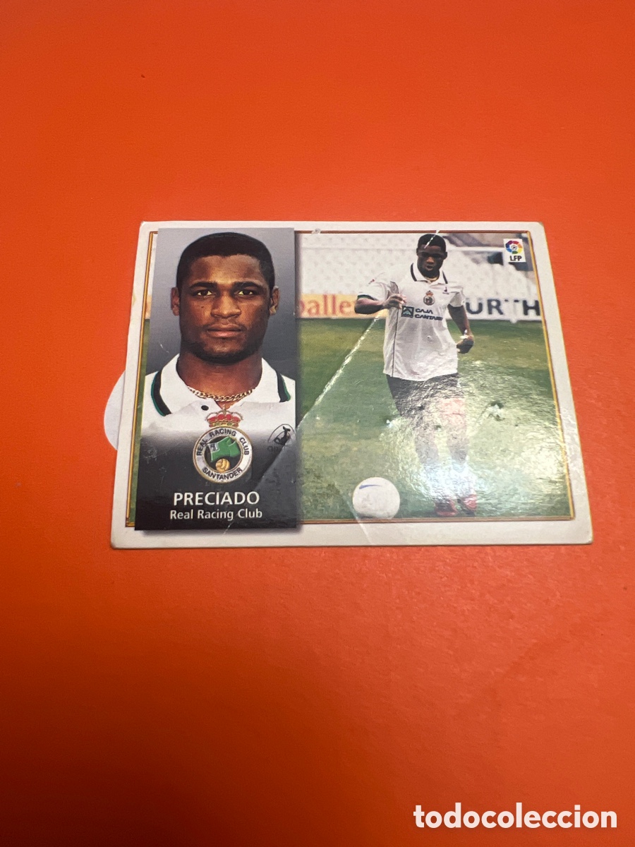 Coleccionismo Cromos antiguos: 98/99 este coloca Preciado