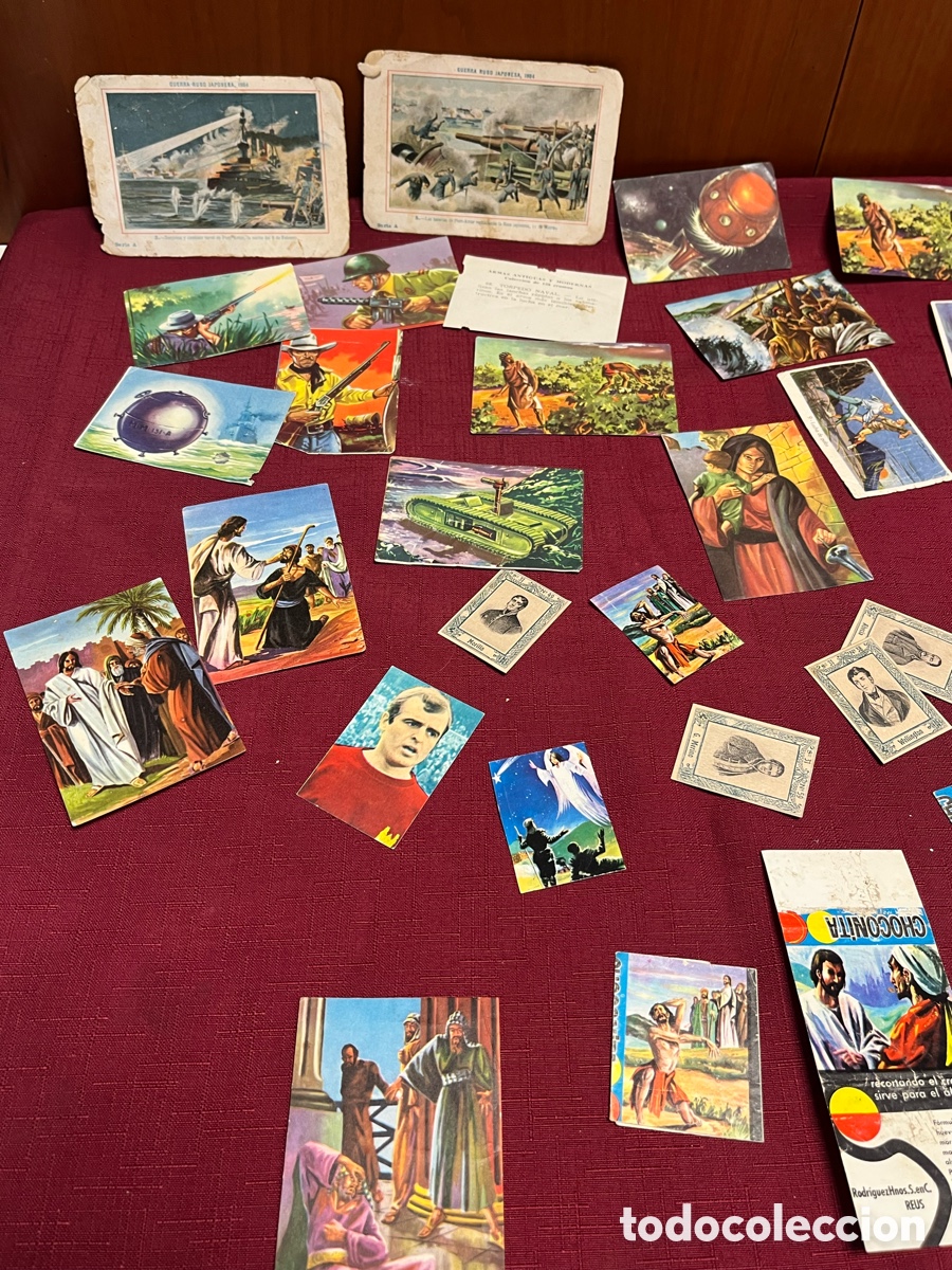 Collectable Antique Stickers: LOTE DE CROMOS ANTIGUOS