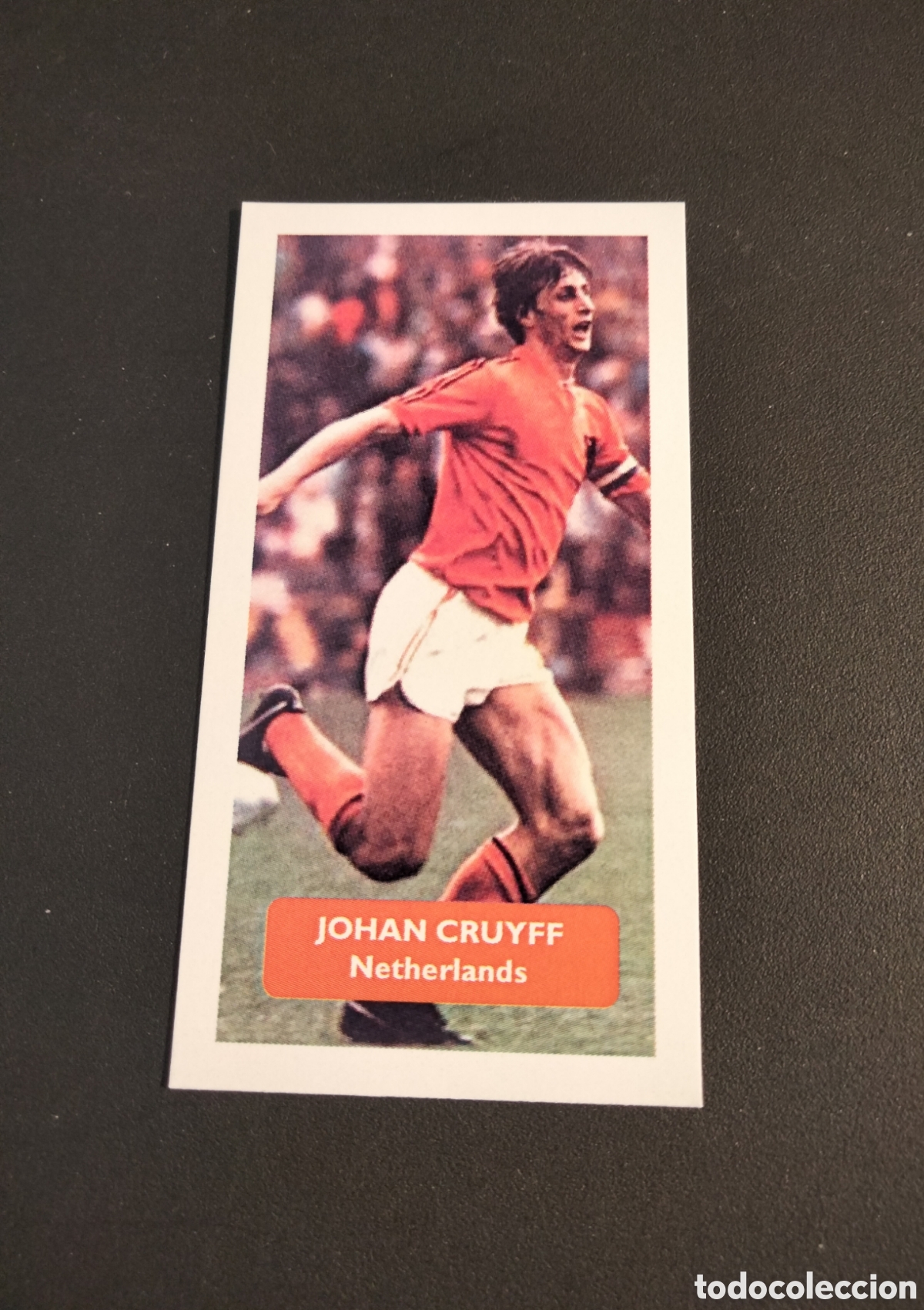 Coleccionismo Cromos antiguos: CRUYFF NETHERLANDS WORLD CUP STARS CAPLIN & ROSETTI SCORE CARDS 2009