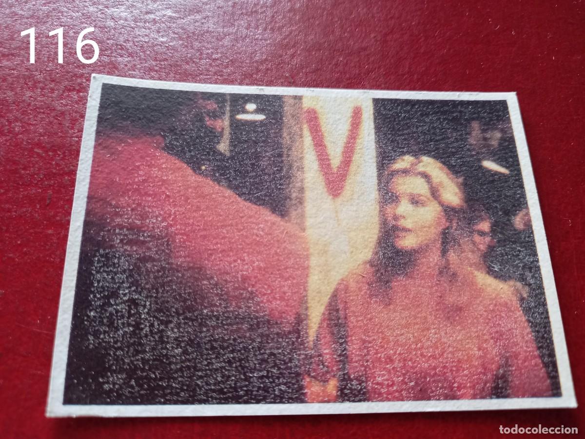 Coleccionismo Cromos antiguos: Cromo n.116 V los visitantes 1984 - sin pegar