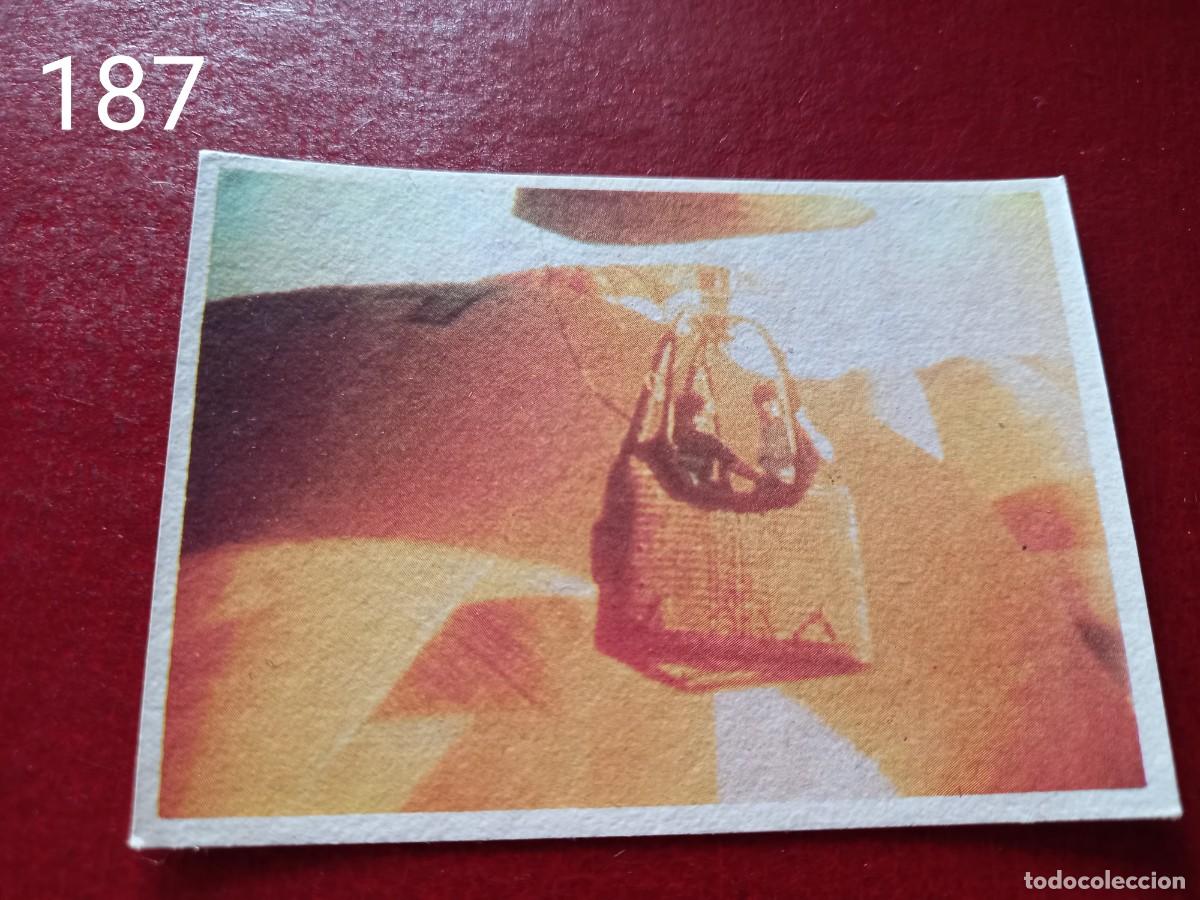 Coleccionismo Cromos antiguos: Cromo n.187 V los visitantes 1984 - sin pegar