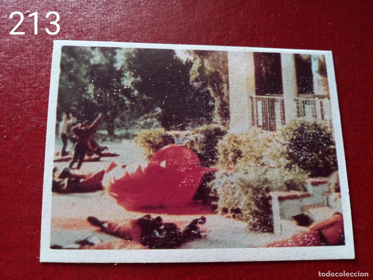 Coleccionismo Cromos antiguos: Cromo n.213 V los visitantes 1984 - sin pegar