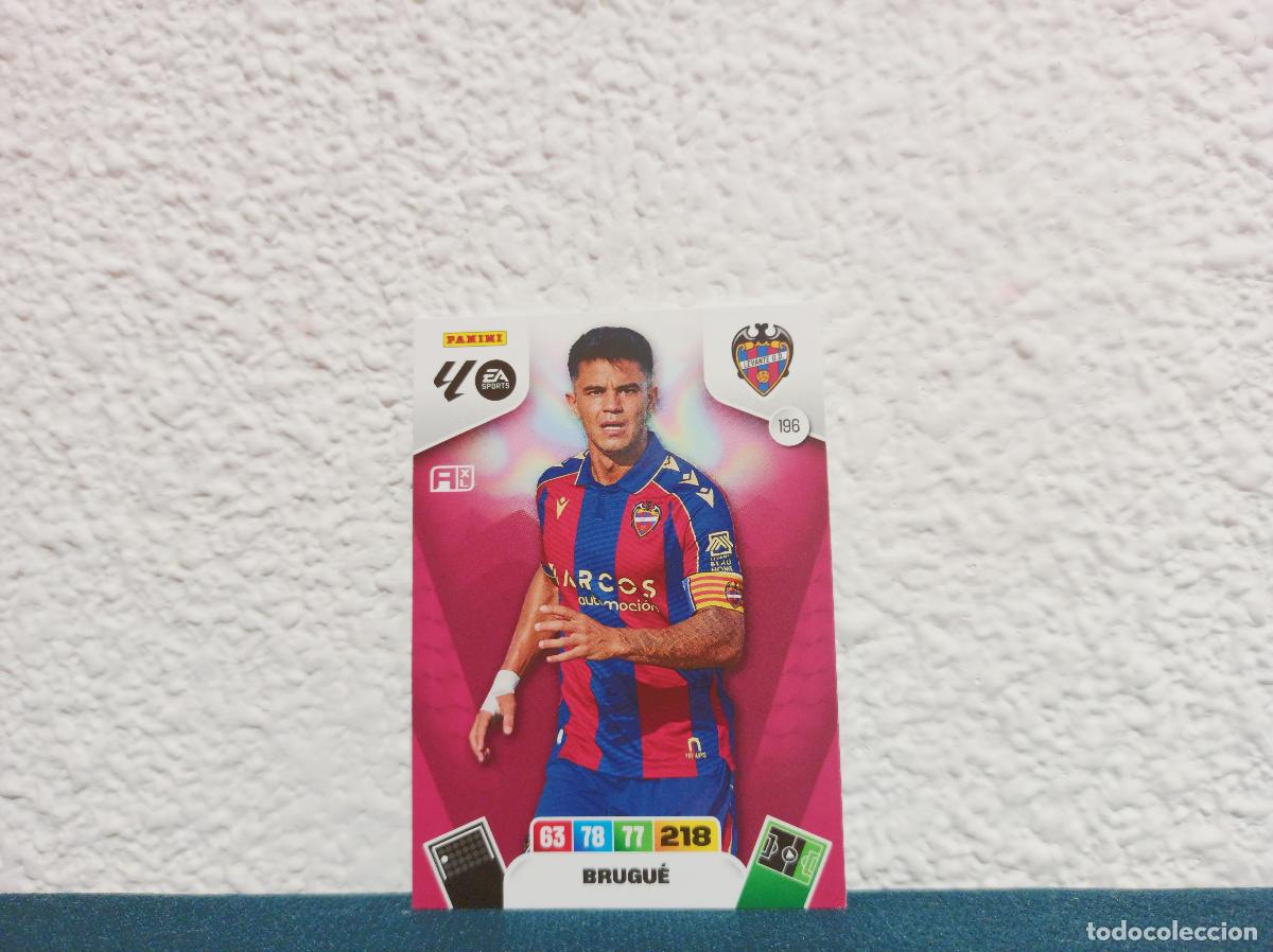 Coleccionismo Cromos antiguos: 196 BRUGUE BASE LEVANTE UD PANINI ADRENALYN XL 25 26