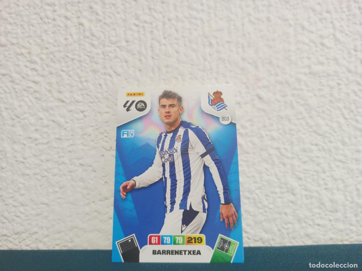 Collezionismo Figurine antiche: 303 BARRENETXEA BASE REAL SOCIEDAD PANINI ADRENALYN XL 25 26