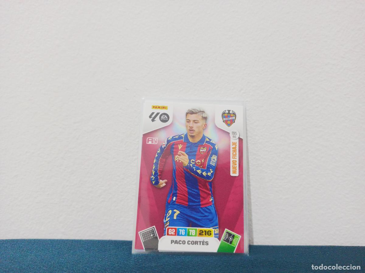 Sammeln alte Sammelbilder: 195 BIS NUEVO FICHAJE PACO CORT&Eacute;S BASE LEVANTE UD PANINI ADRENALYN XL 25 26