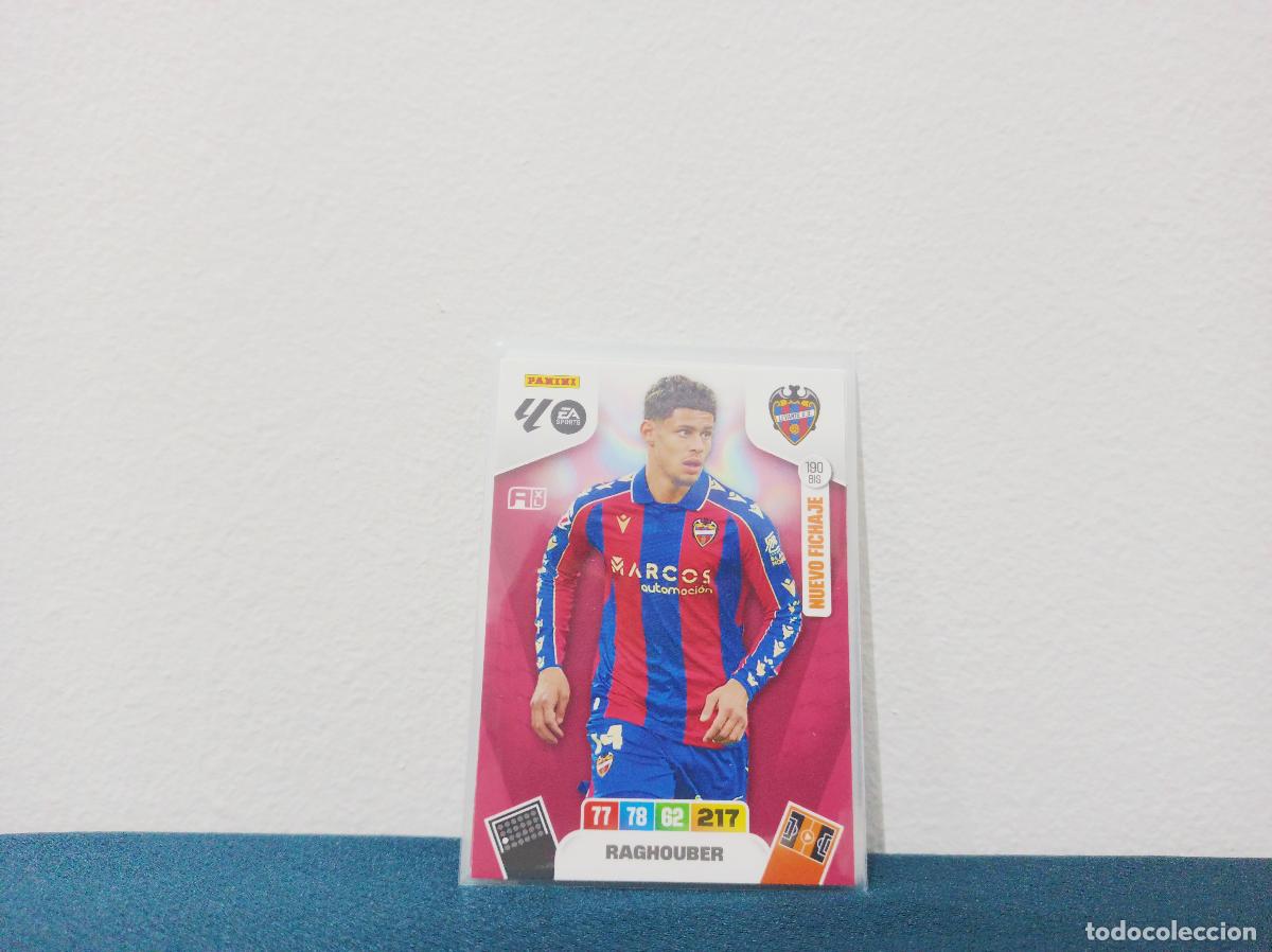 Sammeln alte Sammelbilder: 190 BIS NUEVO FICHAJE RAGHOUBER BASE LEVANTE UD PANINI ADRENALYN XL 25 26
