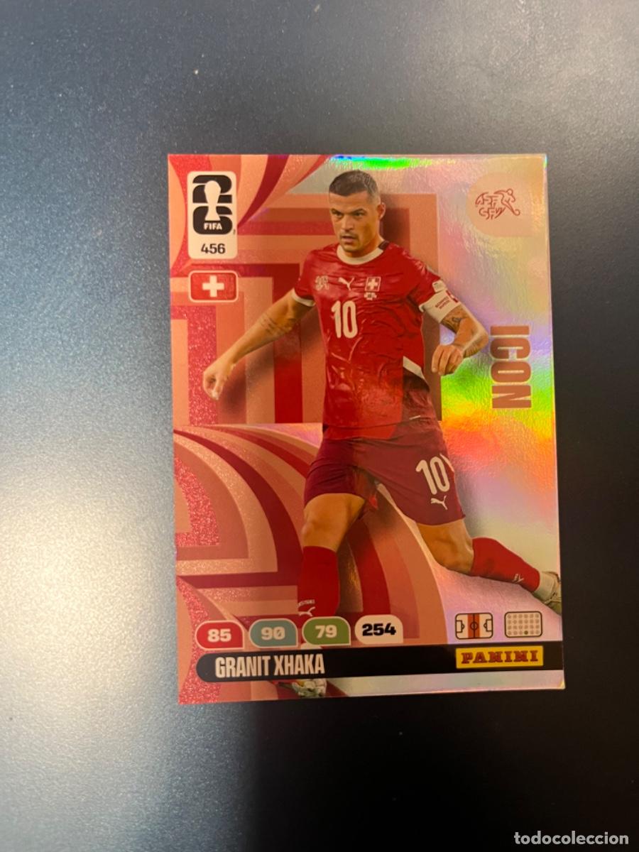 Coleccionismo Cromos antiguos: 456 xhaka suiza adrenalyn world cup mundial 2026