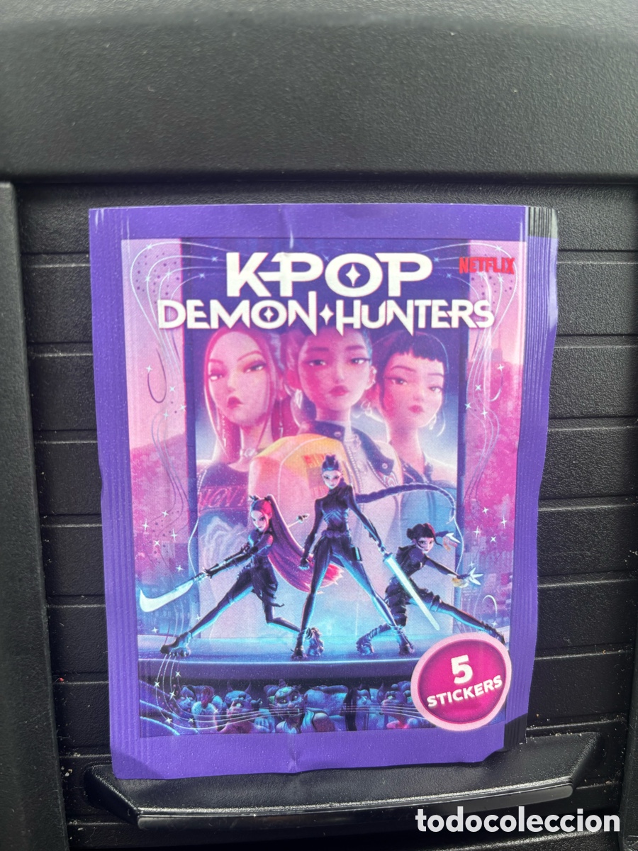 Coleccionismo Cromos antiguos: K-Pop Demon Hunters Netflix Stickers sobre