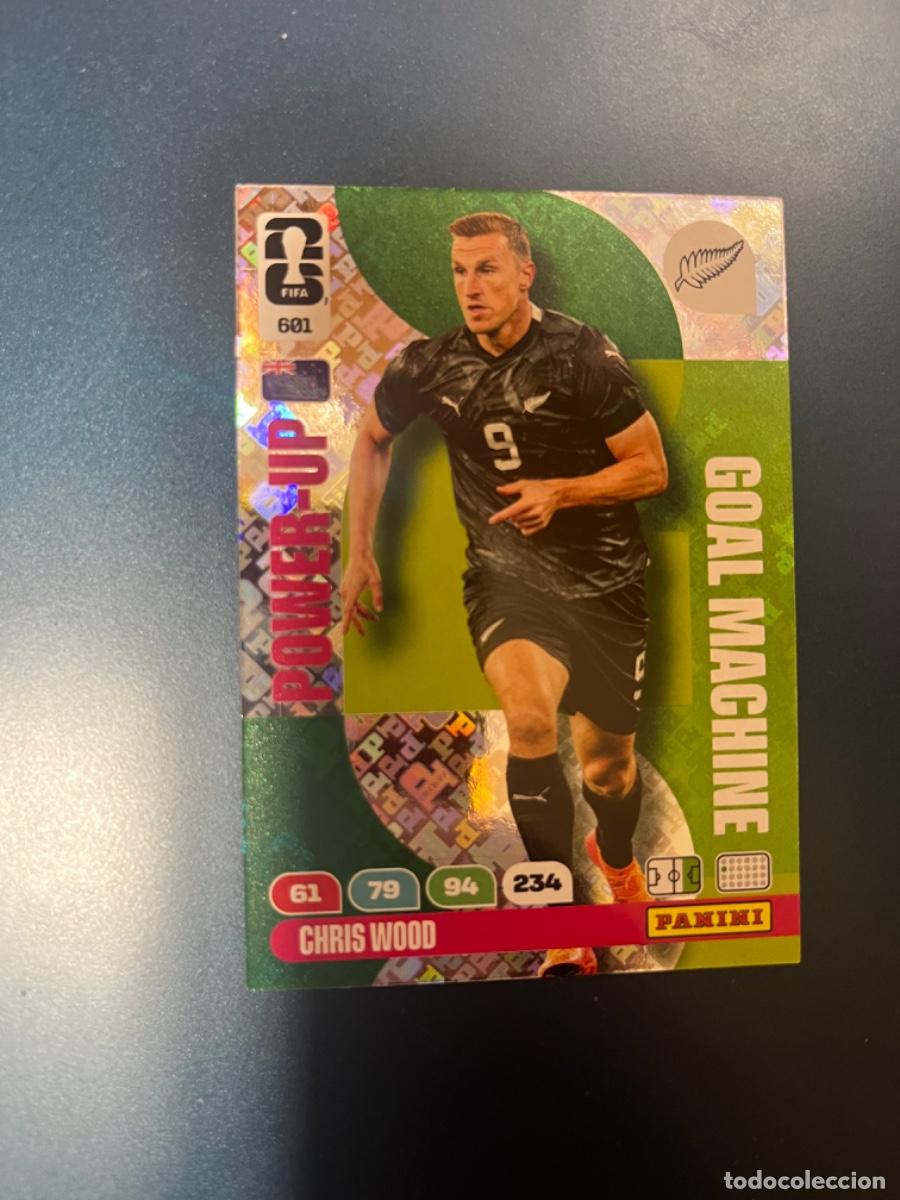 Coleccionismo Cromos antiguos: 601 chris wood nueva zelanda goal machine adrenalyn world cup mundial 2026