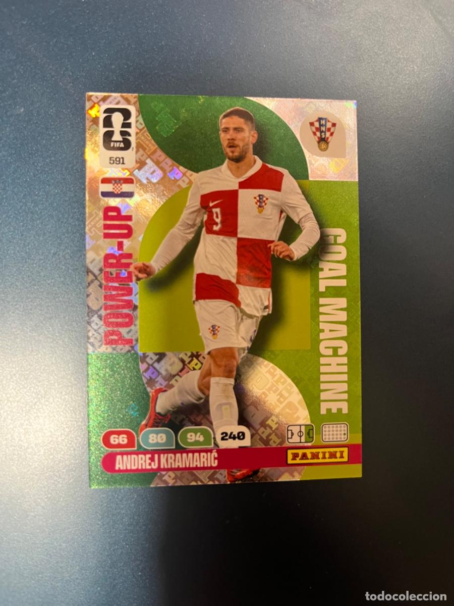 Coleccionismo Cromos antiguos: 591 kramaric croacia goal machine adrenalyn world cup mundial 2026