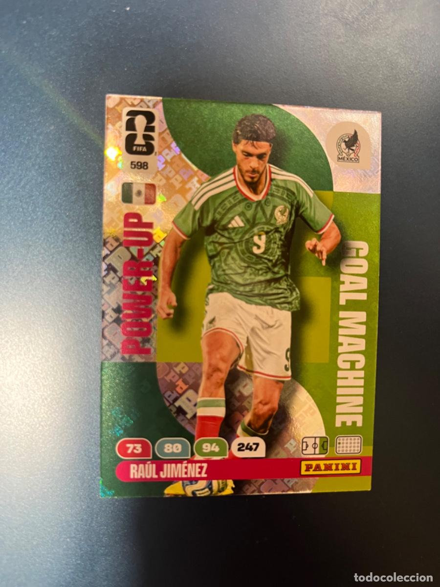 Coleccionismo Cromos antiguos: 598 raul jimenez mexico goal machine adrenalyn world cup mundial 2026