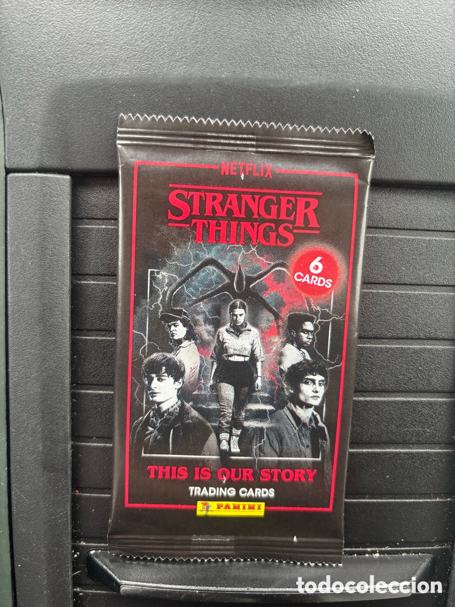 Coleccionismo Cromos antiguos: Cartas Coleccionables Stranger Things Netflix