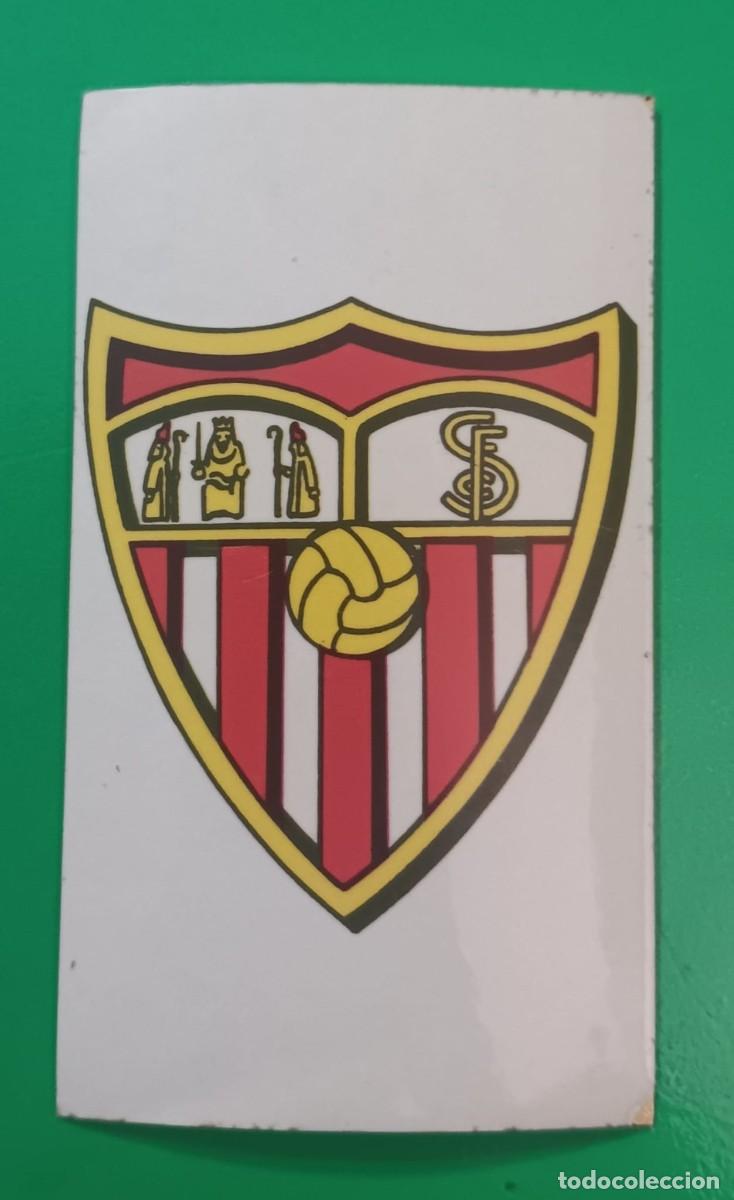 Coleccionismo Cromos antiguos: CROMO ALBUM ESCUDOS ADHESIVOS MOTOS COCHES FUTBOL MARCAS DIDEC SEVILLA NUMERO 188